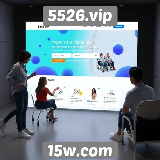 Acessibilidade e design do site 5526.vip